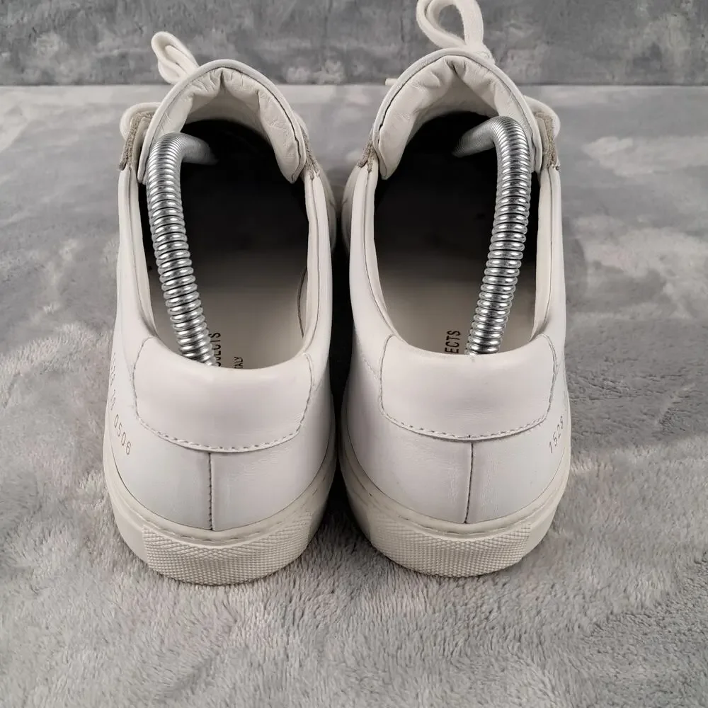 Common Projects Original Achilles Low White Leather Sneakers Men's EU 39 US 6.5